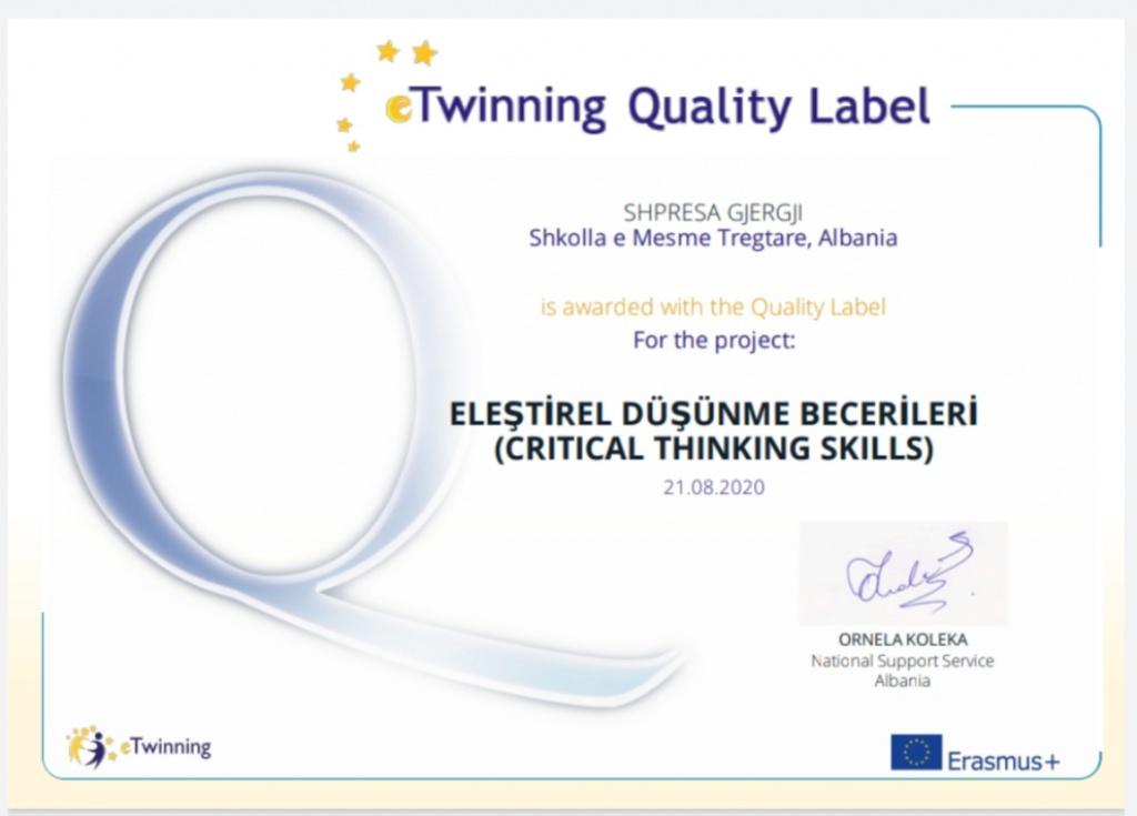 etwinning projelerimiz kalite etiketiyle odullendirildi serdivan anadolu lisesi